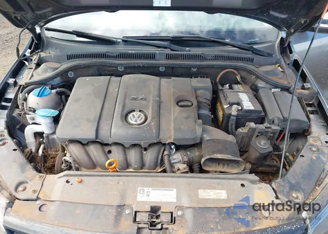 2012 Volkswagen Jetta 2.5L Se из США, поврежденный, VIN 3VWDX7AJ2CM420502